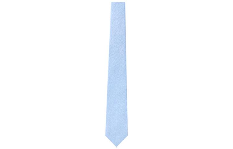 Louis Vuitton Louis Vuitton Mulberry Silk Tie Light Blue