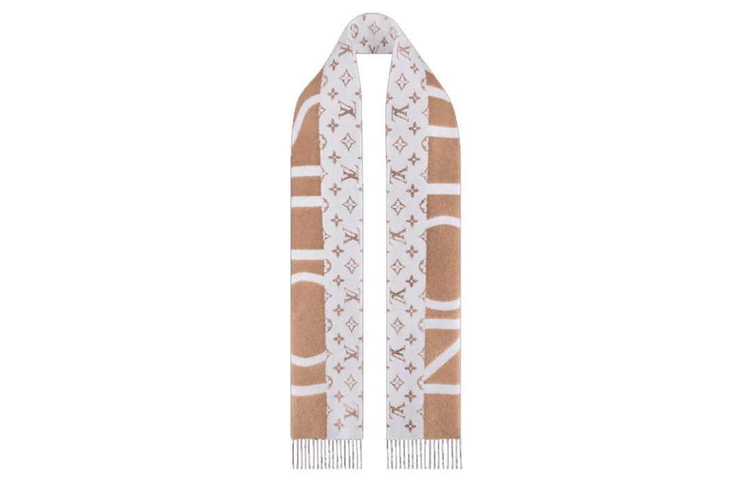 Louis Vuitton Louis Vuitton Monogram Split Scarf