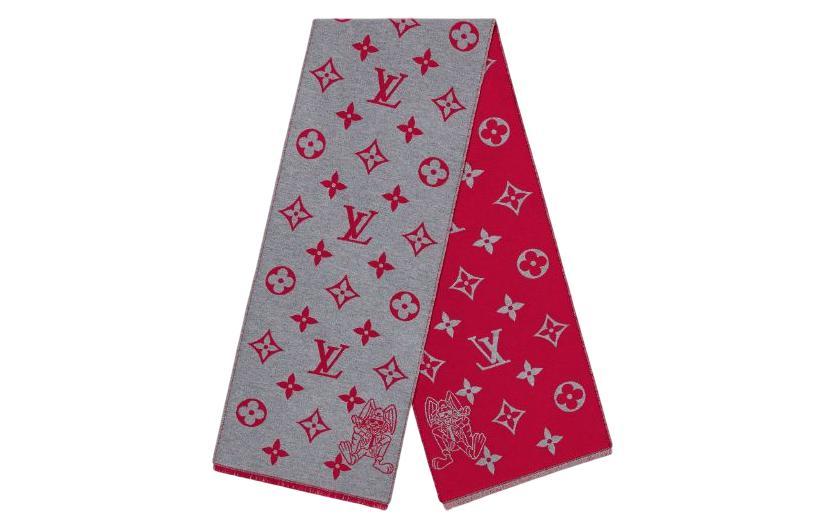 Louis Vuitton Louis Vuitton Wool Knit Scarves Men's