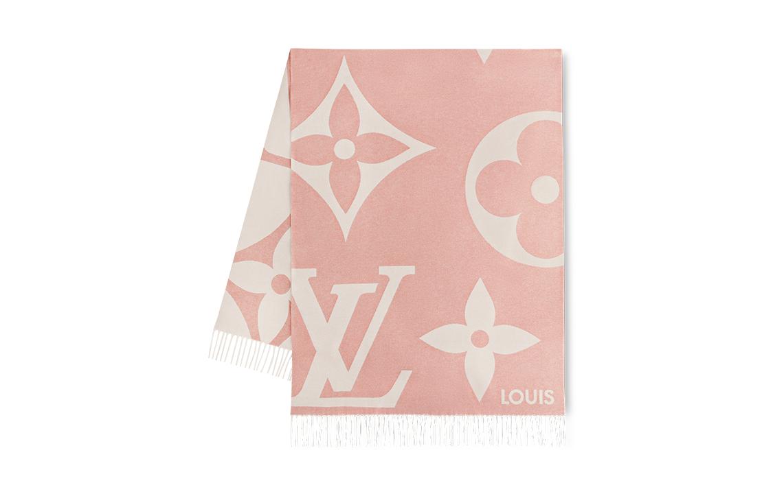 Louis Vuitton Louis Vuitton Knit Scarves Women's Pink