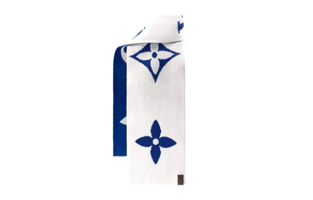Louis Vuitton Louis Vuitton Knit Scarves Women's Blue