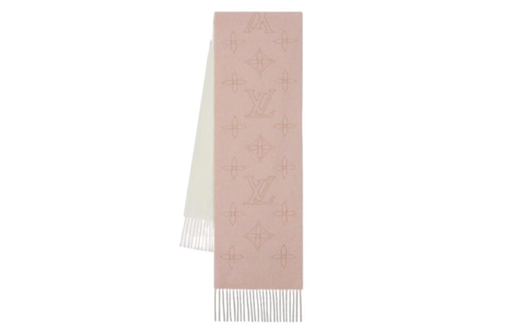 Louis Vuitton Louis Vuitton Knit Scarves Women's Pink