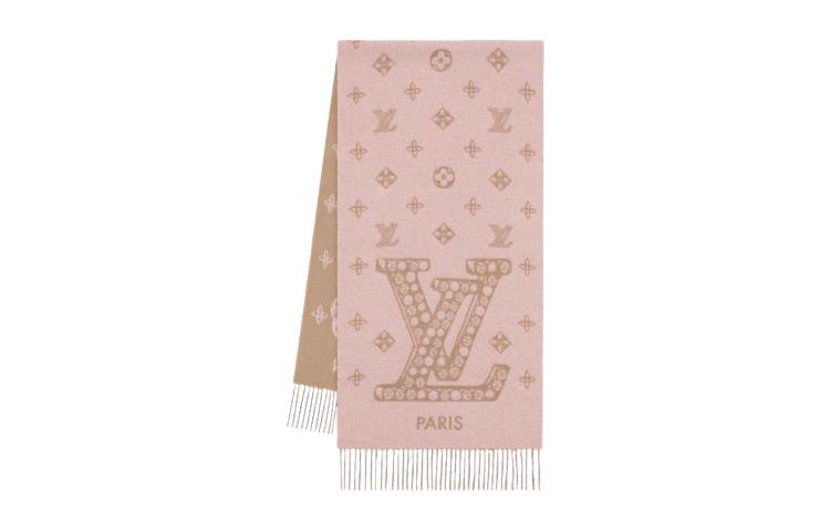 Louis Vuitton Louis Vuitton Knit Scarves Women's Pink