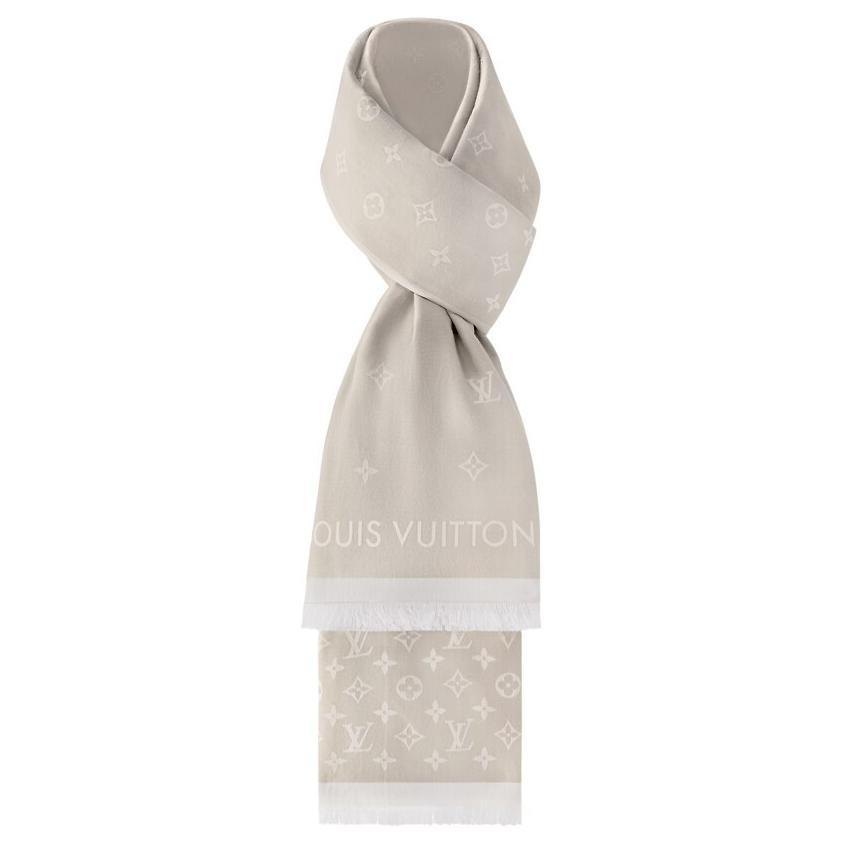 Louis Vuitton Louis Vuitton Knit Scarves Men's Gray
