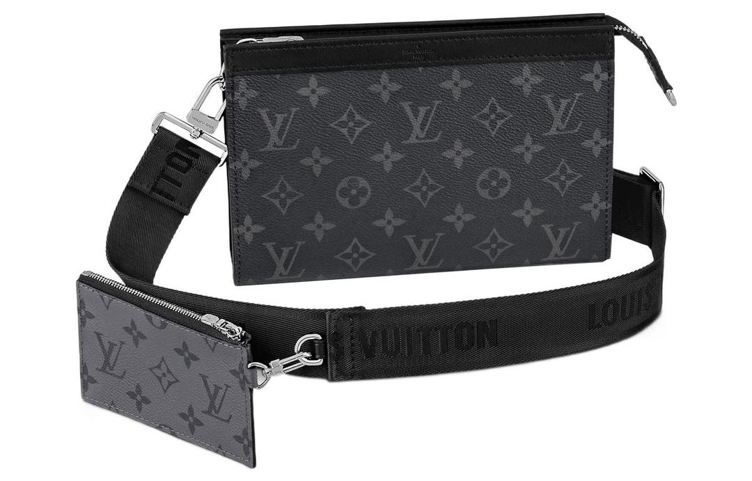 Louis Vuitton Louis Vuitton Gaston Wearable Wallet Monogram Eclipse Reverse Black
