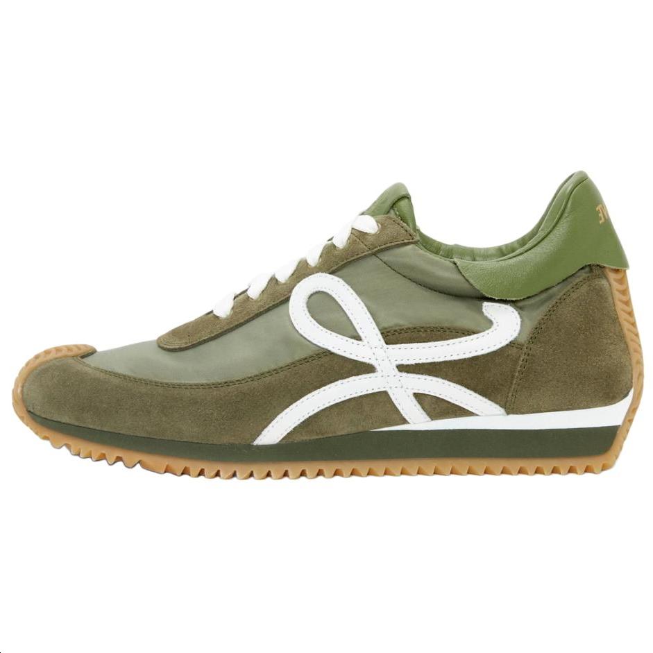 Loewe Loewe Flow Runner Low Top Casual Shoes Men's Olive Green