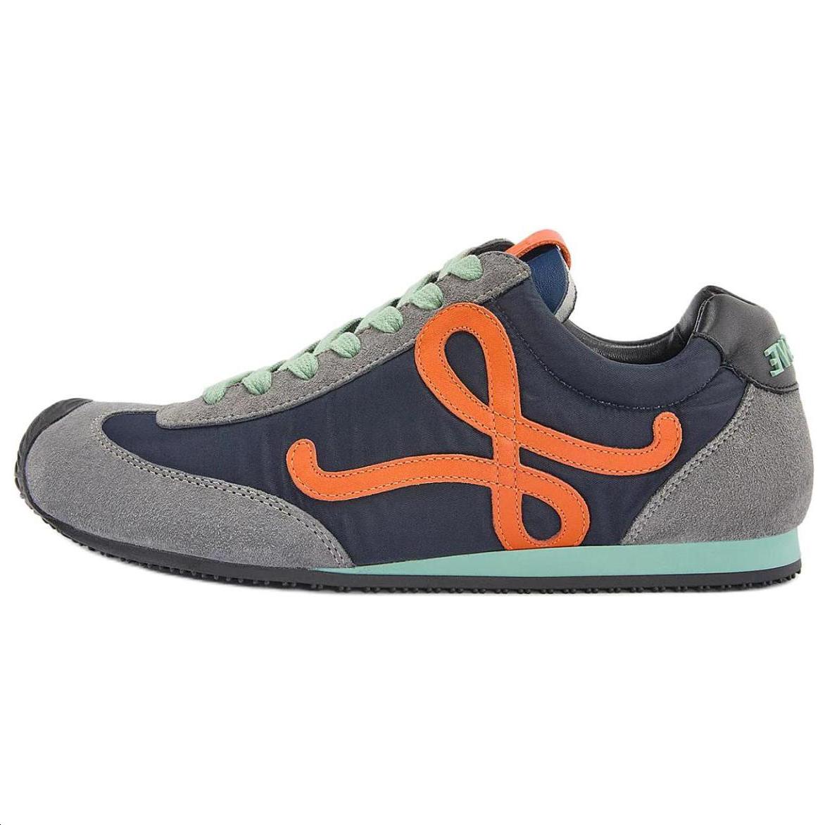 Loewe Loewe Ballet Runner 2.0 Low-Top Casual Shoes Men's Gray Blue
