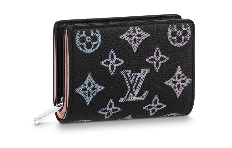 Louis Vuitton Louis Vuitton Cléa Wallet Mahina Monogram Black