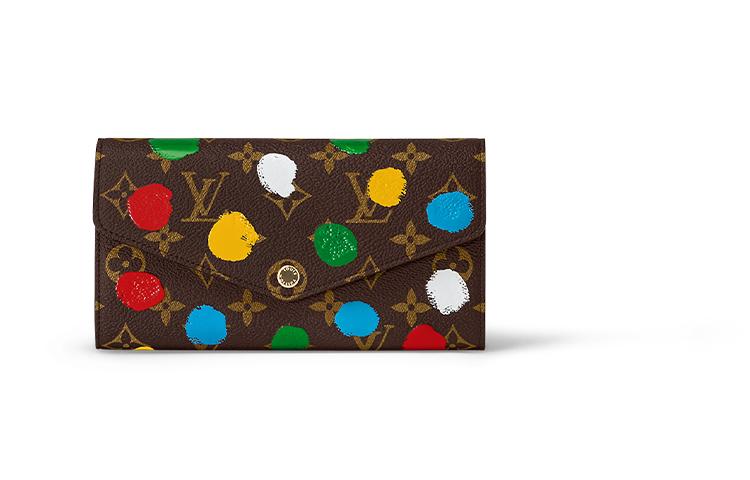 Louis Vuitton Louis Vuitton X Yayoi Kusama Sarah Wallet Monogram Multicolor