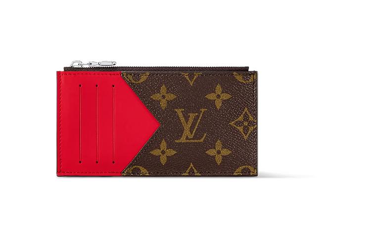 Louis Vuitton Louis Vuitton Coin Card Holder Colormania Red