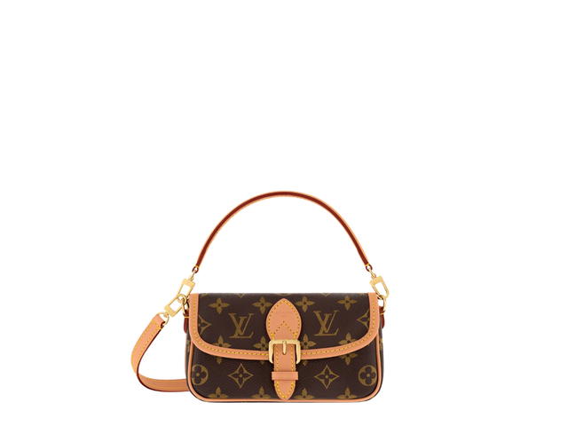 Louis Vuitton Louis Vuitton Nano Diane Bag In Monogram Canvas With Gold Hardware - view 1