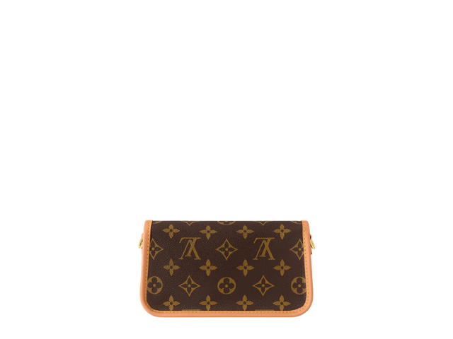 Louis Vuitton Louis Vuitton Nano Diane Bag In Monogram Canvas With Gold Hardware - view 2