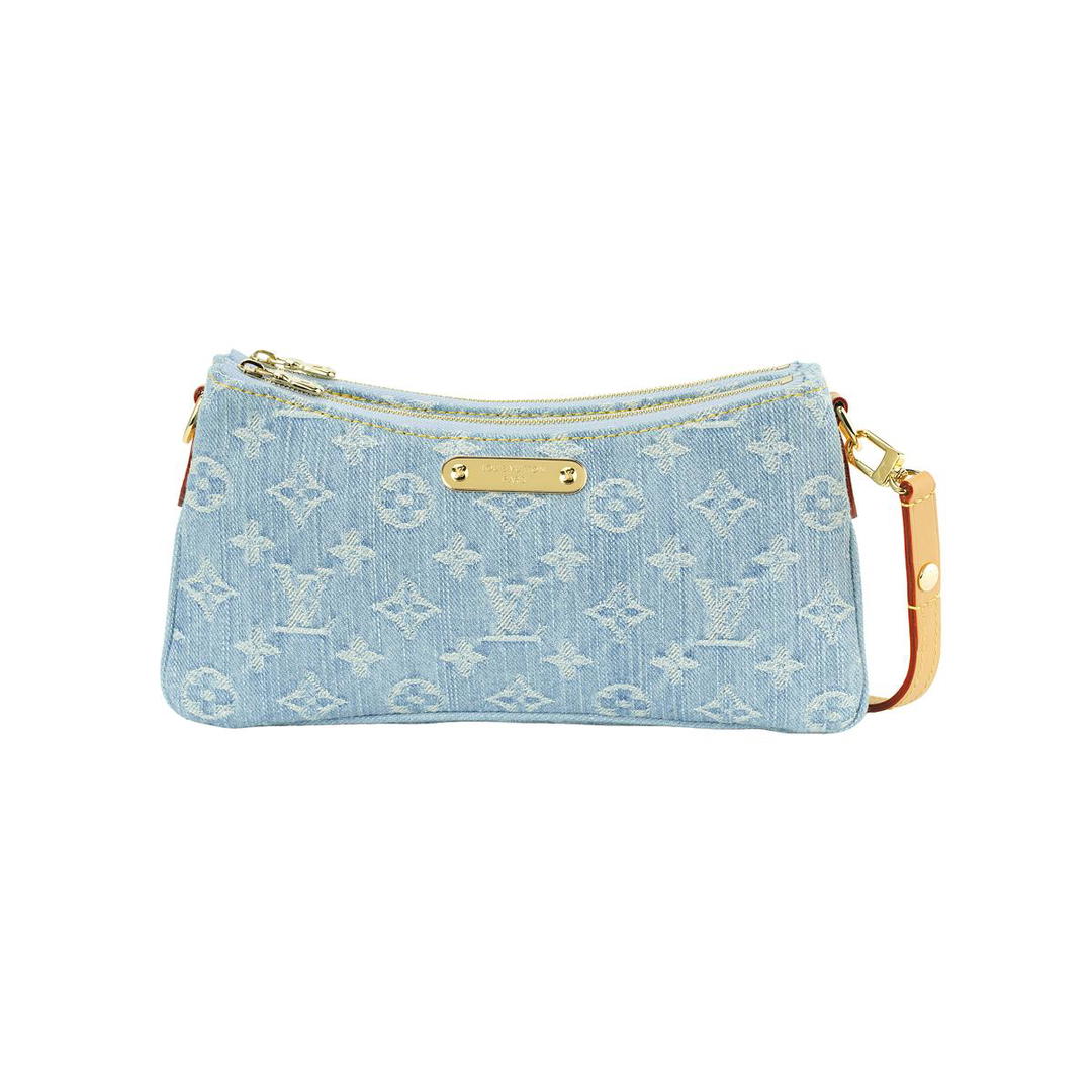 Louis Vuitton Louis Vuitton Liv Pochette Sky Blue Denim