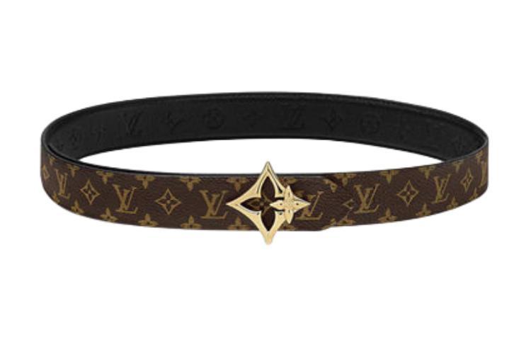 Louis Vuitton Louis Vuitton Lv Flowergram 30mm Reversible Belt