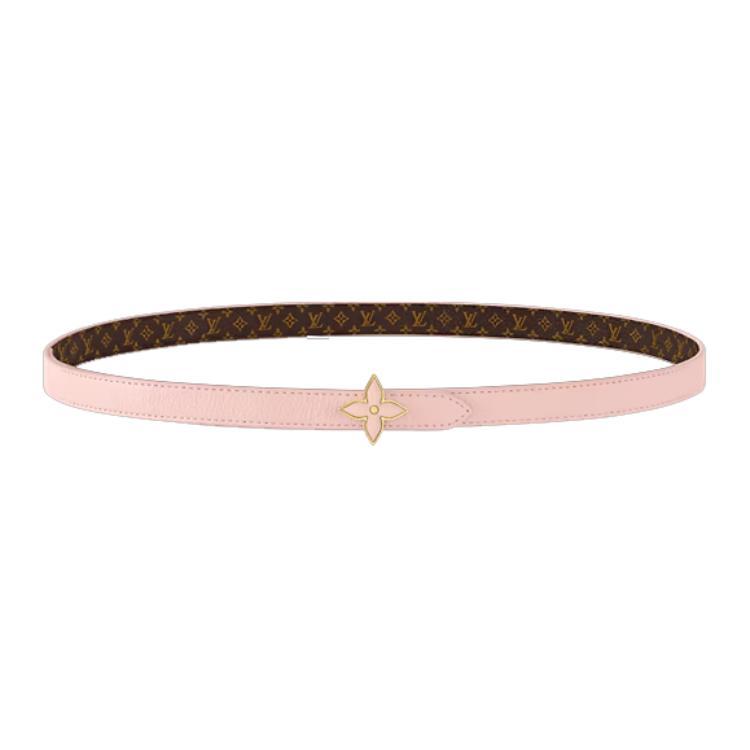 Louis Vuitton Louis Vuitton Lv Mini Flowergram15mm Reversible Belt