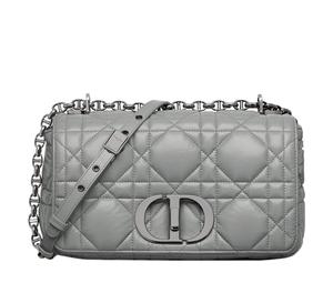 Buy Dior Caro Cow Leather Shoulder Bag, Crossbody Bag Medium Size Women's Smoke Gray at Sasom – Authentic and Ready to Ship