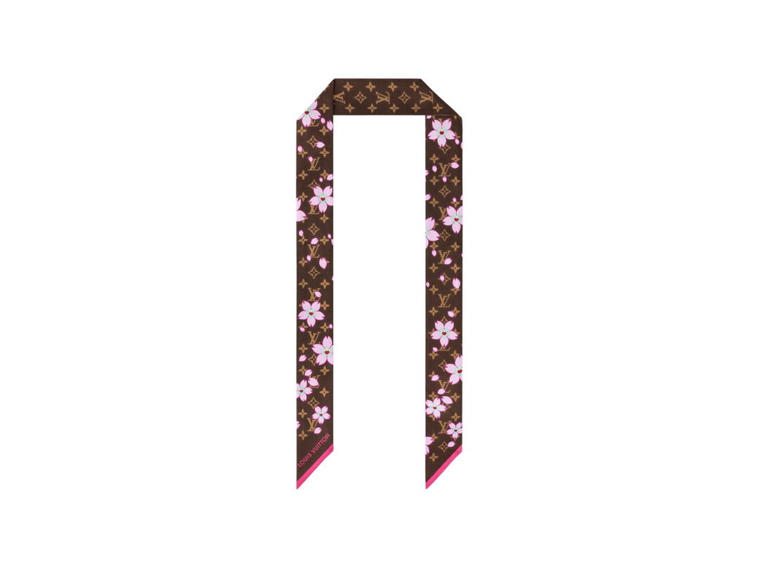 Louis Vuitton Louis Vuitton X Takashi Murakami Monogram Cherry Blossom Bandeau BB Sakura Brown