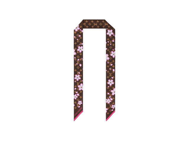 Louis Vuitton Louis Vuitton X Takashi Murakami Monogram Cherry Blossom Bandeau BB Sakura Brown - view 1