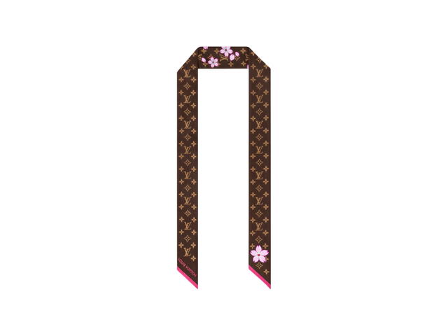 Louis Vuitton Louis Vuitton X Takashi Murakami Monogram Cherry Blossom Bandeau BB Sakura Brown - view 2
