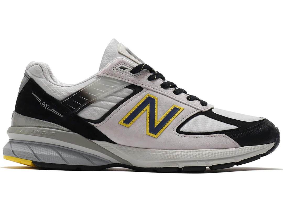 New Balance New Balance 990v5 Silver Black Yellow