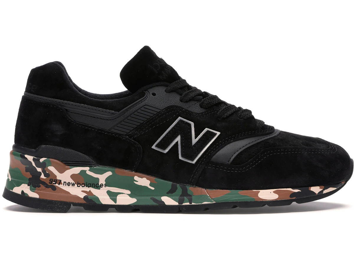 New Balance New Balance 997 Black Camo Midsole