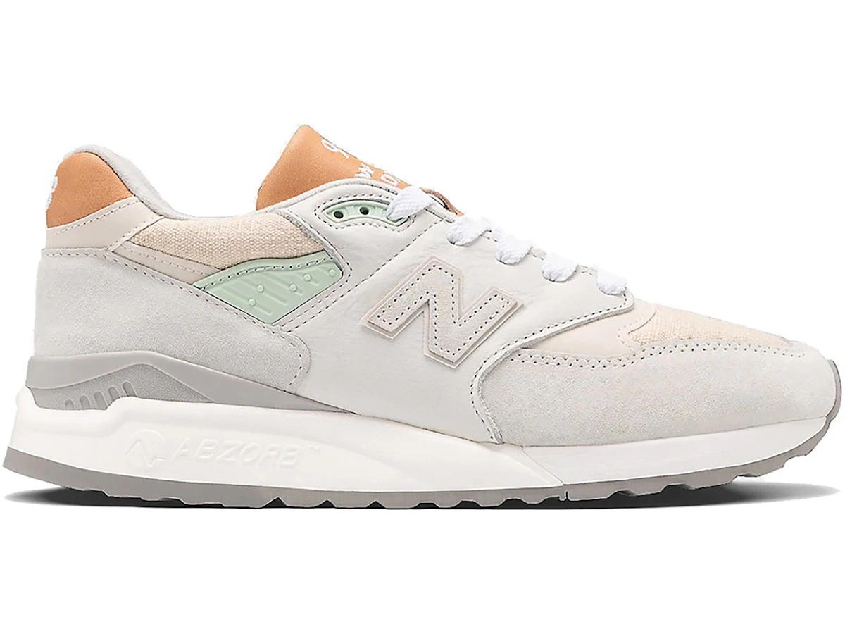 New Balance New Balance 998 White Tan