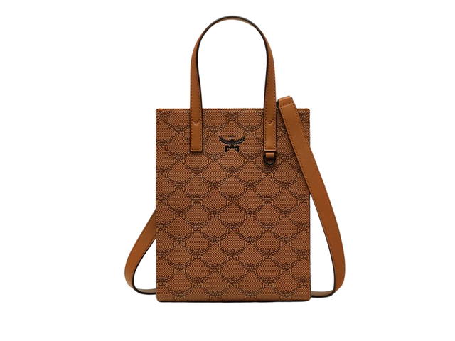 MCM MCM Mini Aren Tote Bag In Lauretos Monogram Canvas - view 1
