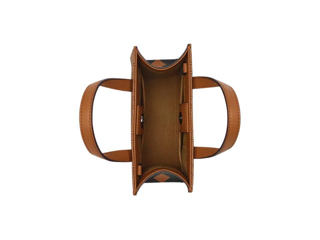 MCM MCM Mini Aren Tote Bag In Lauretos Monogram Canvas - view 3