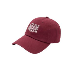 Buy Marithe Francois Girbaud Small Classic Logo Cap Burgundy at Sasom – Authentic and Ready to Ship