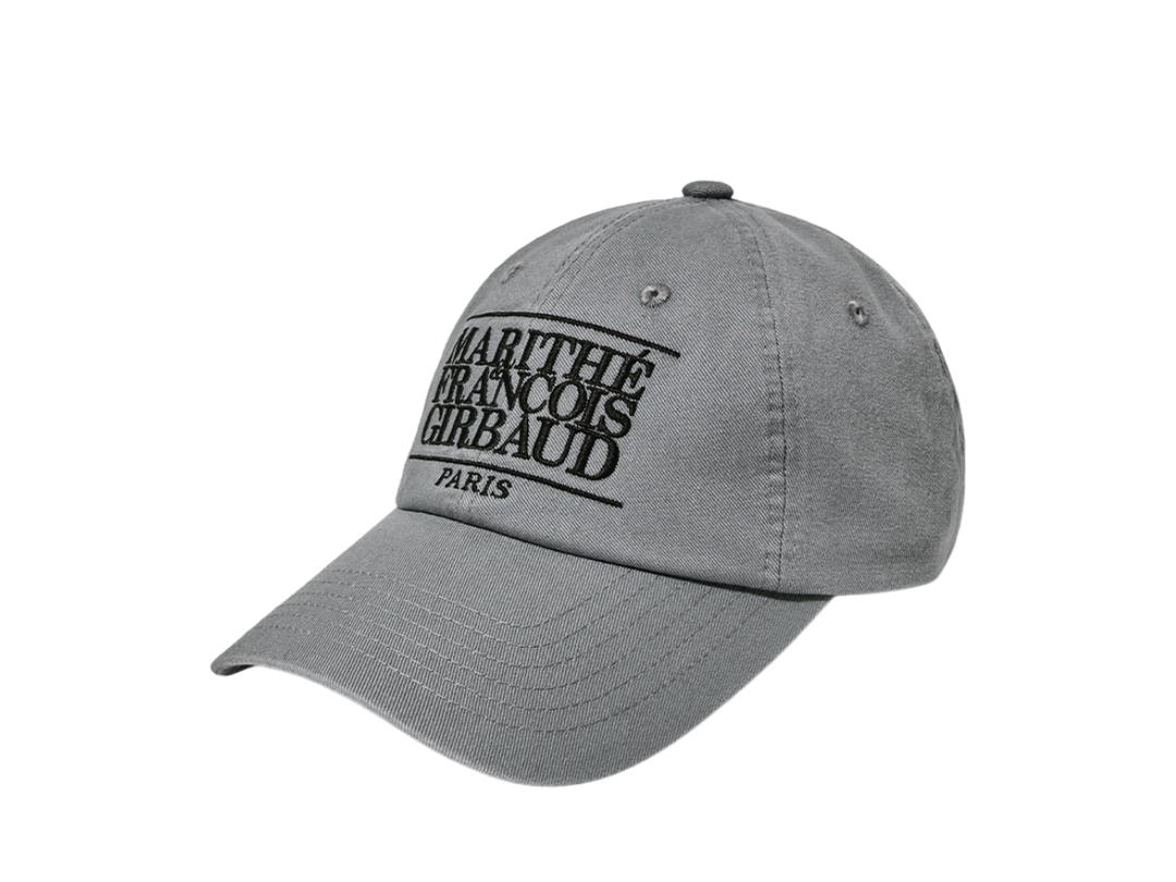 Marithe Francois Girbaud Marithe Francois Girbaud Classic Logo Cap Gray