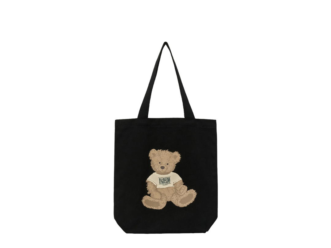 Marithe Francois Girbaud Marithe Francois Girbaud Doodle Bear Eco Bag Black