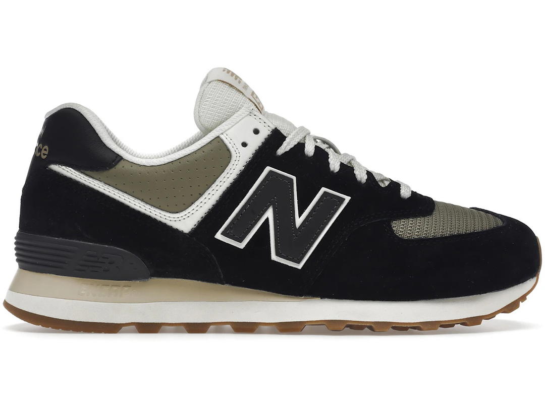New Balance New Balance 574 Black Olive Gum