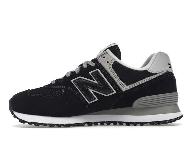New Balance New Balance 574 Black White - view 3