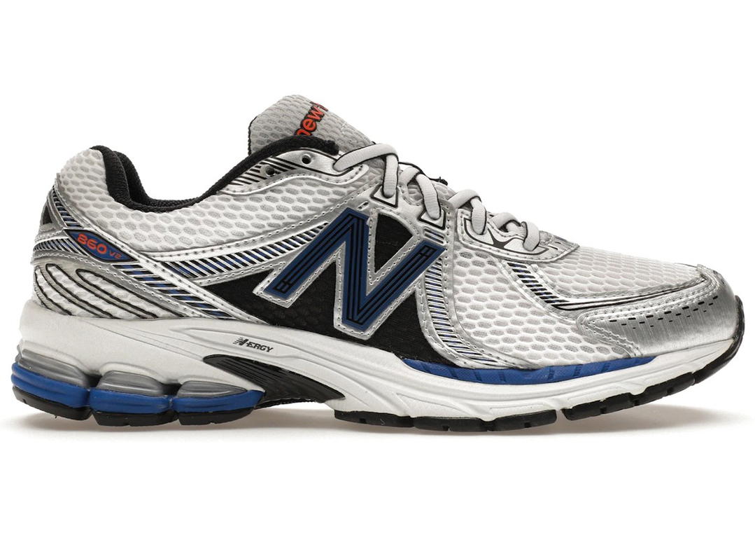 New Balance New Balance 860v2 White Team Royal Silver