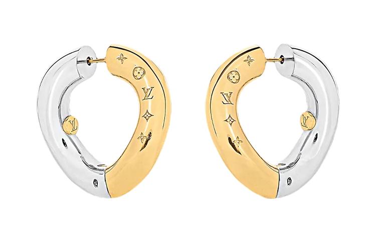 Louis Vuitton Louis Vuitton Earrings Women's Gold/Silver