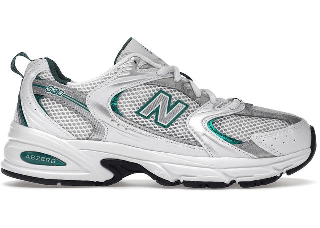 New Balance New Balance 530 White Silver Green - view 1