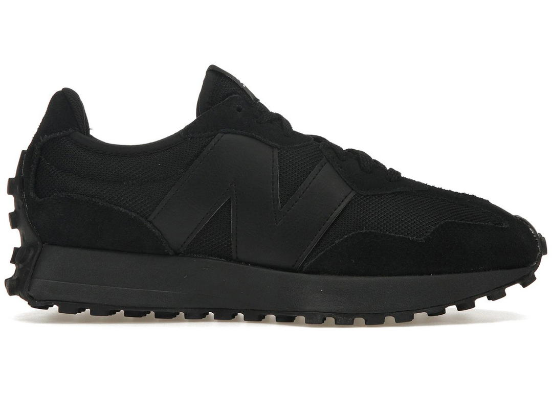New Balance New Balance 327 Black White Tongue Logo
