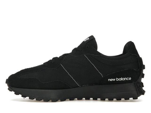 New Balance New Balance 327 Black White Tongue Logo - view 3