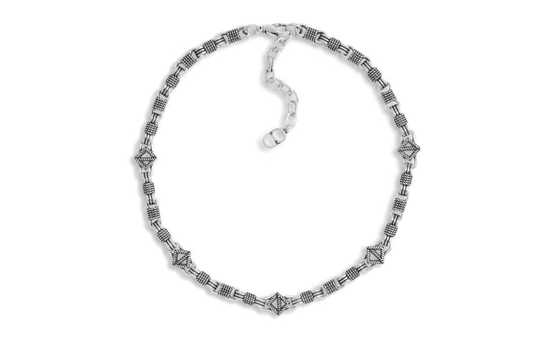 Dior Dior Brass Necklaces Men's Silver