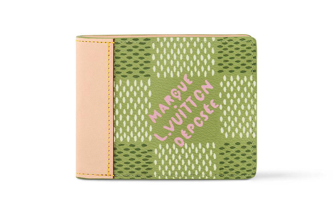 Louis Vuitton Louis Vuitton By Tyler The Creator Slender Wallet Green Damier Golf