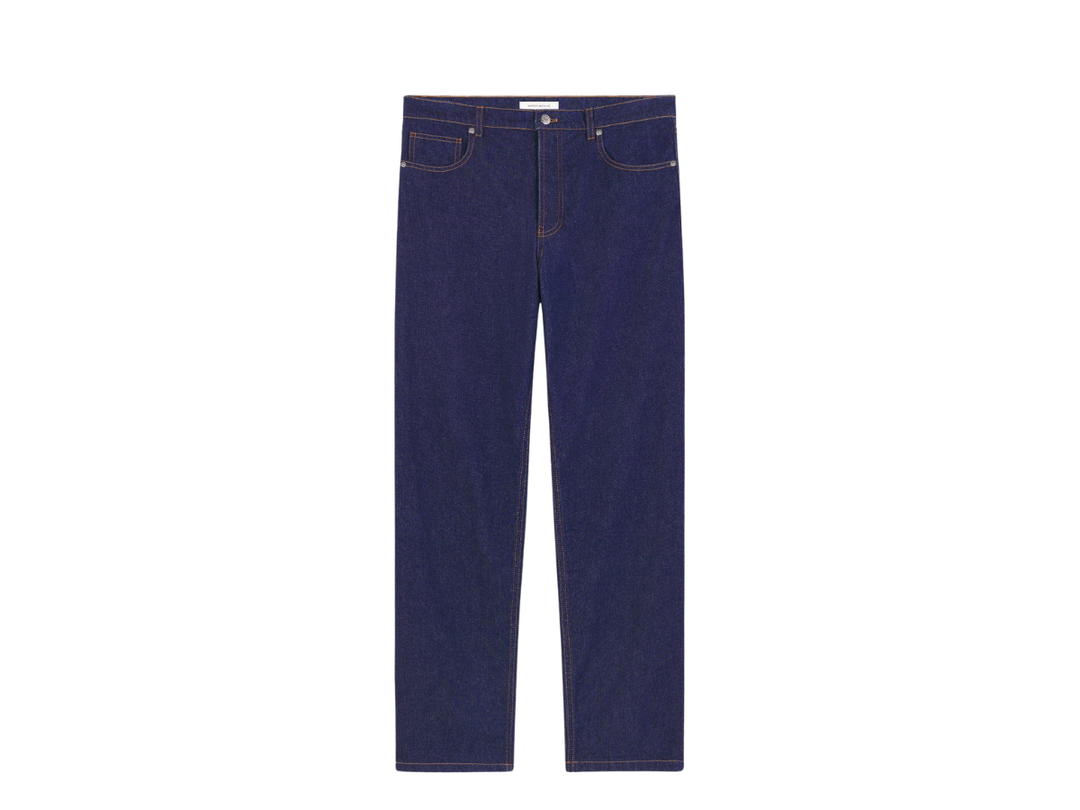 Maison Kitsune Maison Kitsune Straight Denim Jeans Indigo