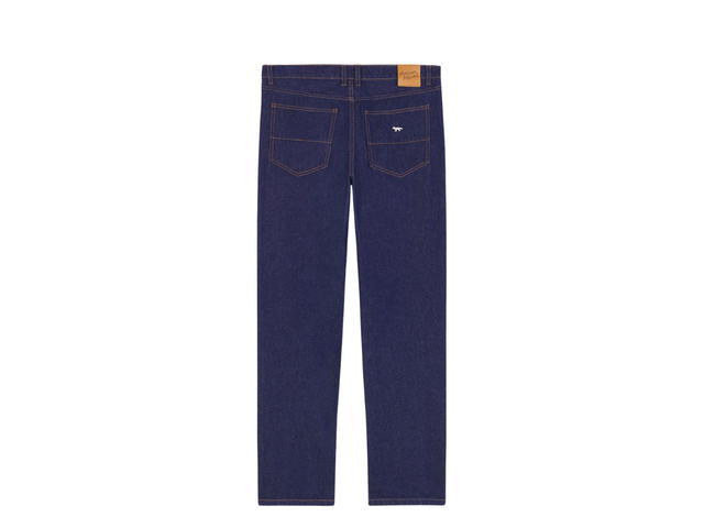 Maison Kitsune Maison Kitsune Straight Denim Jeans Indigo - view 2