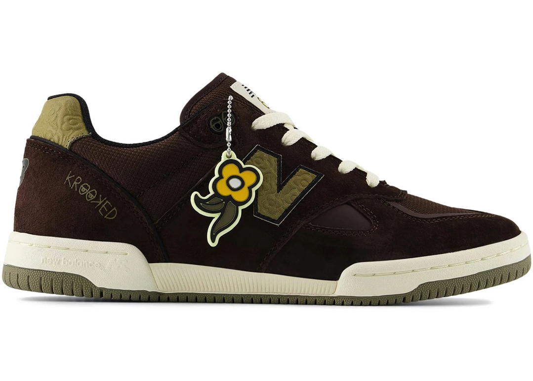 New Balance New Balance Numeric 600 Tom Knox x Krooked Chocolate Olive