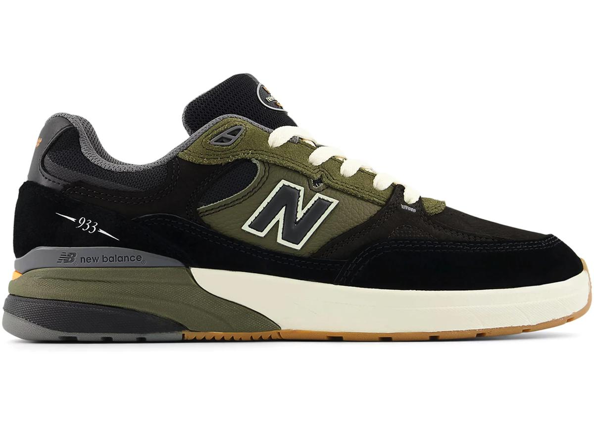 New Balance New Balance Numeric 933 Andrew Reynolds Black Olive