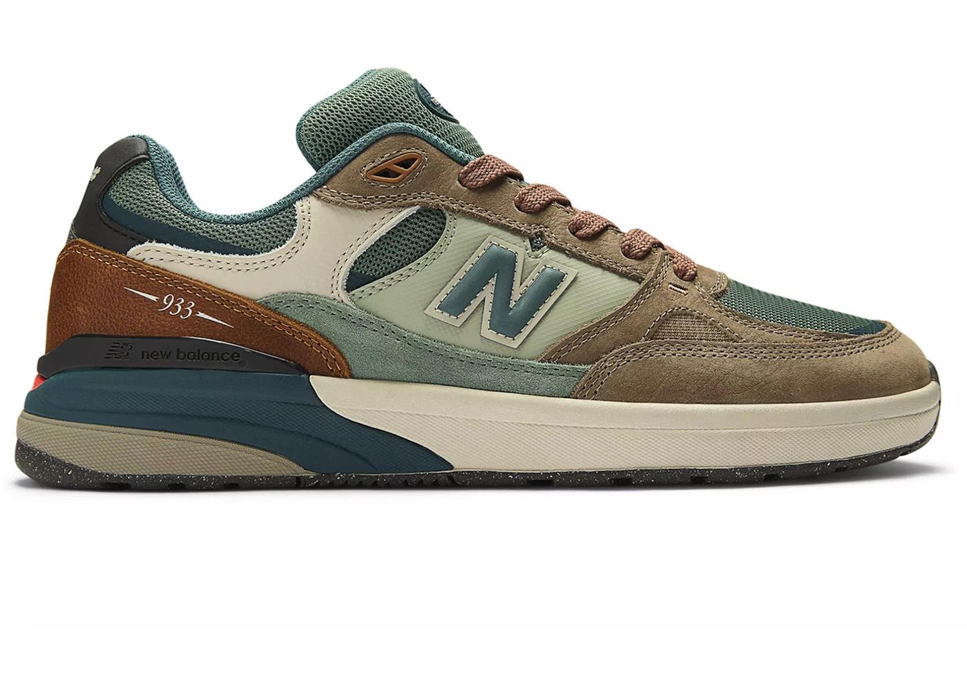 New Balance New Balance Numeric 933 Andrew Reynolds Mushroom New Spruce