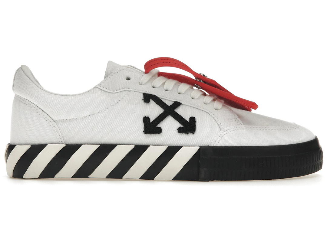 Off-White OFF-White Vulcanized Low Canvas White Black Ice