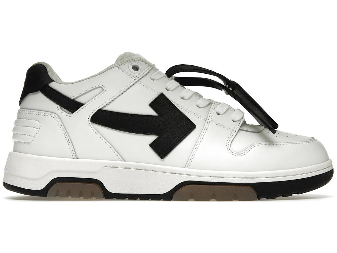 Off-White OFF-WHITE Out Of Office OOO 30 MM Low Tops Black White Blue