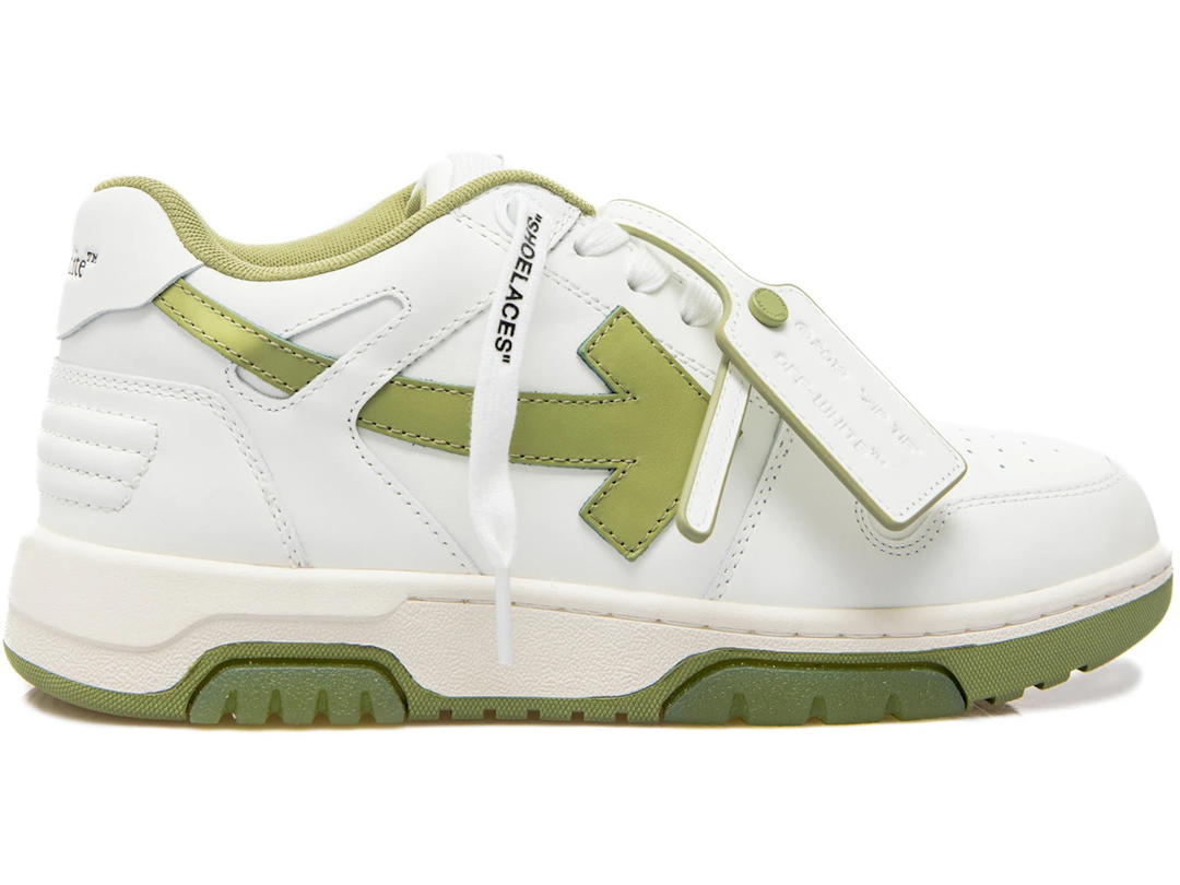 Off-White Off-White Out Of Office Calf Leather White Sage