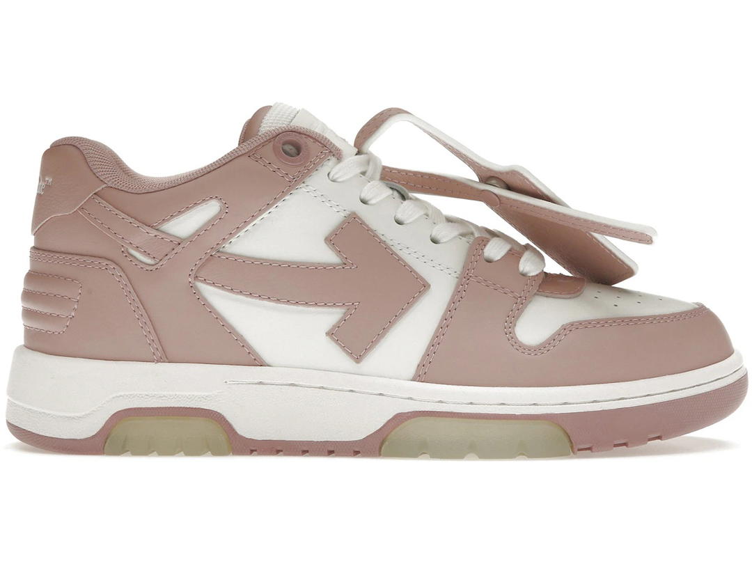 Off-White Off-White Out Of Office Calf Leather White Pink (Women's)