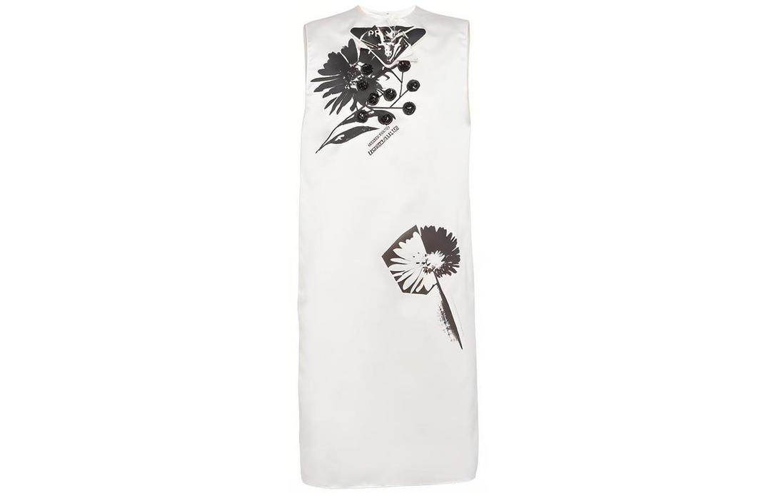 Prada Prada Sleeveless Dresses Women's White